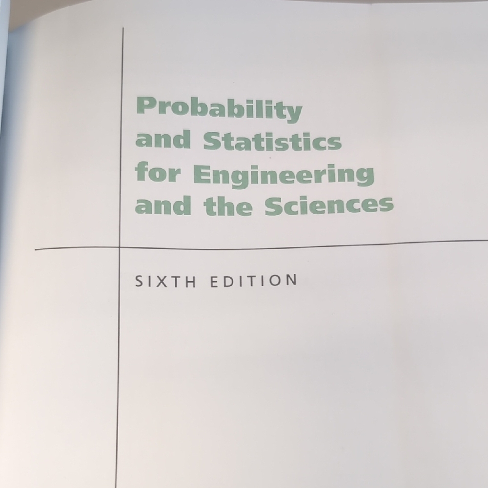 Probability and Statistics Textbook - Picture 3 of 16